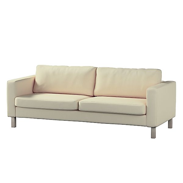 Bezug für Karlstad 3-Sitzer Sofa nicht ausklappbar, kurz, vanille, Bezug fü günstig online kaufen