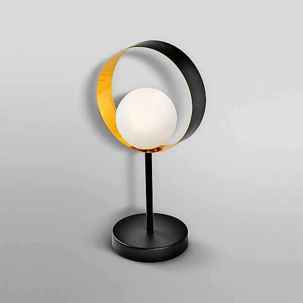 Ledvance Tischlampe Decor Memphis Schwarz-Gold 36,5 cm günstig online kaufen