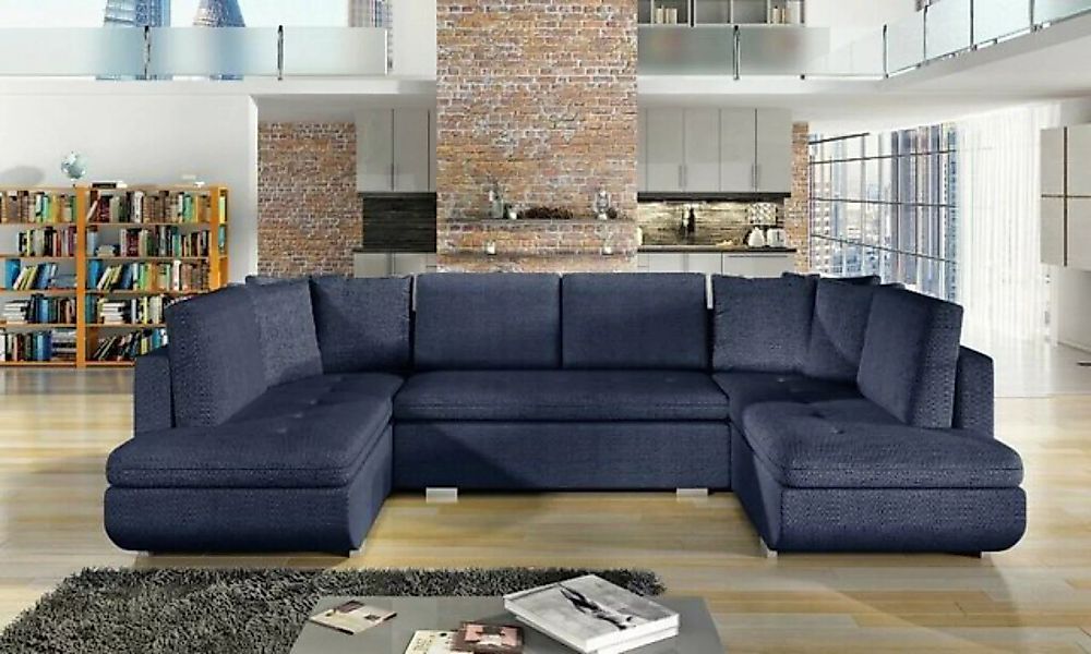 JVmoebel Ecksofa, XXL Wohnlandschaft Ecksofa Sofa Couch Polster Garnitur Ec günstig online kaufen
