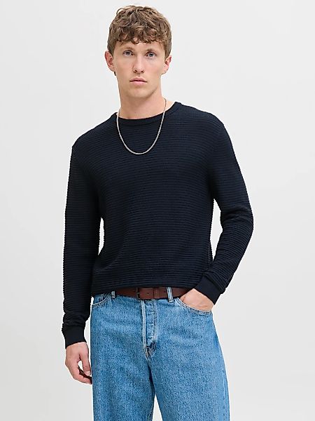 Jack & Jones Rundhalspullover "JJOTTO KNIT CREW NECK AW25" günstig online kaufen