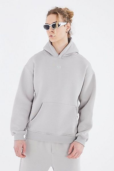 OSSY HOMER Hoodie Oversize Hoodie einfarbig Basic Baumwolle Kapuzenpullover günstig online kaufen