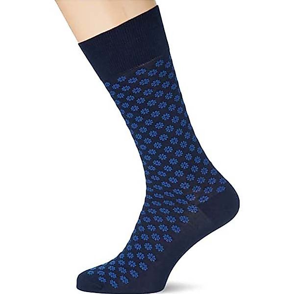 Hackett Flower Socken M-L Navy günstig online kaufen