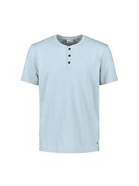 NO EXCESS Kurzarmshirt T-Shirt Granddad With Neps günstig online kaufen