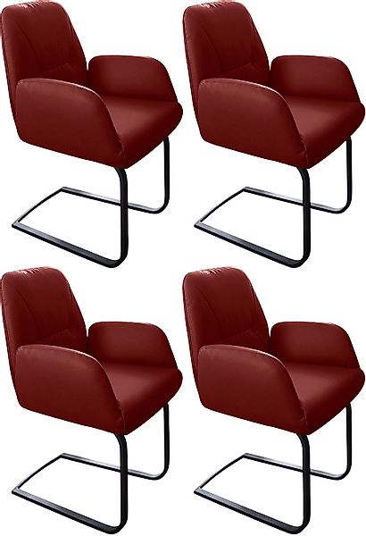 W.SCHILLIG Freischwinger "ole" (Set) 4 Stk.2er- oder 4er-Set, Gestell in Sc günstig online kaufen