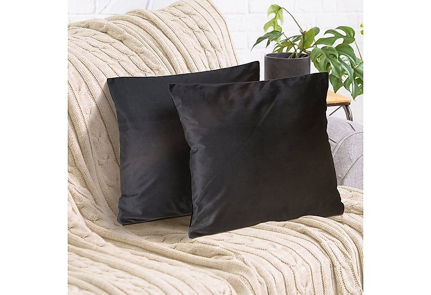 Cozyor Kissenbezug Samt Kissenhülle in diversen Größen & Farben, Sofakissen günstig online kaufen