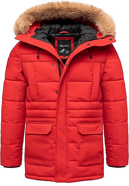 Amaci&Sons Winterjacke KENT Winterjacke Herren Gefütterte Dicke Winter Jack günstig online kaufen