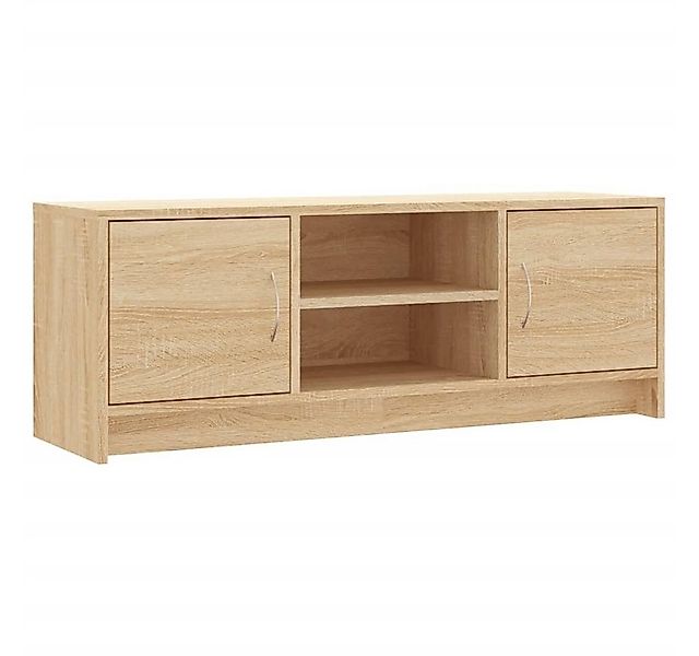 vidaXL TV-Schrank TV-Schrank Sonoma-Eiche 102x30x37,5 cm Holzwerkstoff (1-S günstig online kaufen