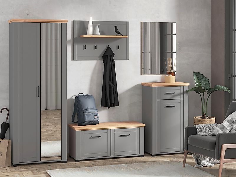 Home affaire Garderobenschrank "Valencia" günstig online kaufen
