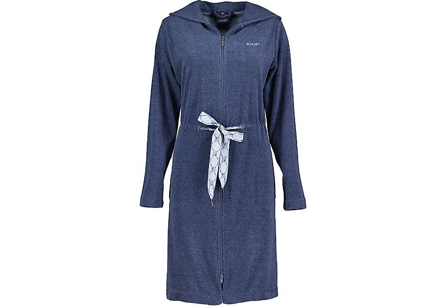 JOOP! Damenbademantel Active 1659 Kapuze Wirkfrottier, Kapuze, 60% Polyeste günstig online kaufen