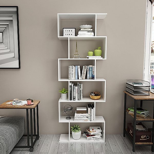 Mondeer Bücherregal Standregal, Würfelregal, 6 Fächer, günstig online kaufen