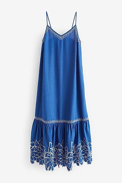 Next Sommerkleid Besticktes Trägerkleid für den Sommer (1-tlg) günstig online kaufen