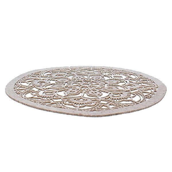 MICA Platzset Deckchen Ornamente - grau günstig online kaufen