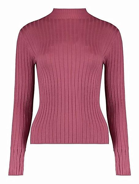 HaILY’S Strickpullover Dünnes Feinstrick Langarm Shirt Basic Stehkragen Pul günstig online kaufen