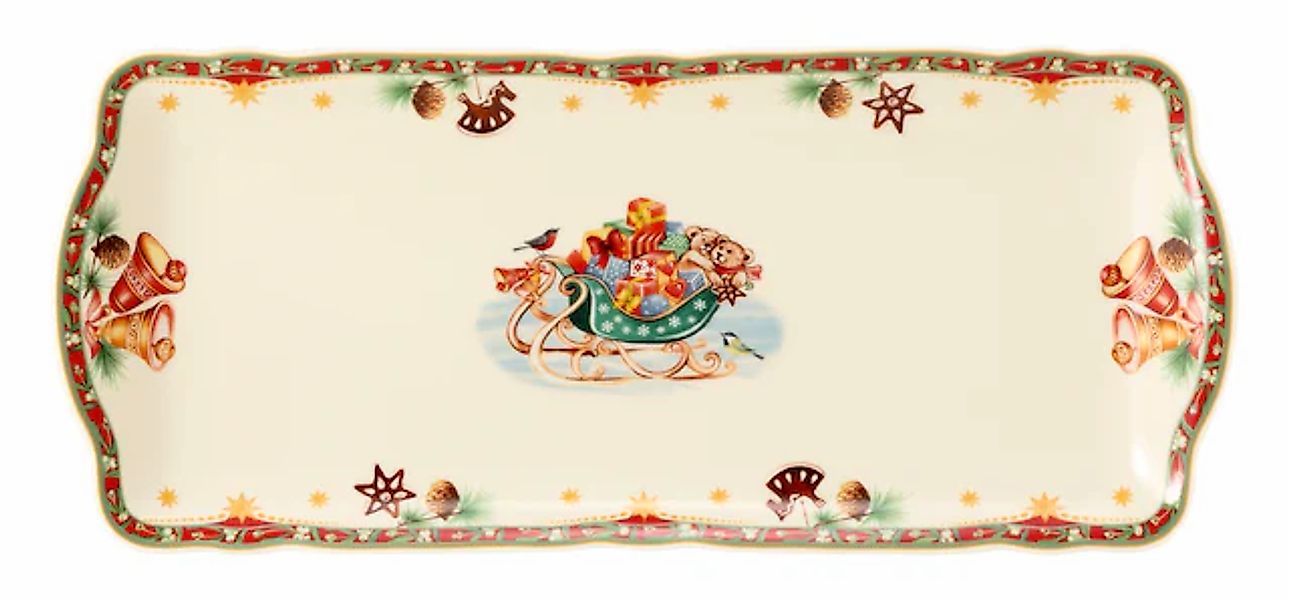 Seltmann Weiden Kuchenplatte »Marieluise, mit Weihnachtsmotiv«, (1 tlg.), S günstig online kaufen