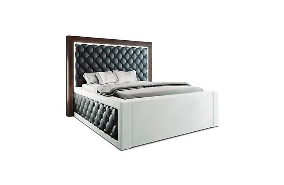 Sofa Dreams Boxspringbett Varese Bett Kunstleder Premium Komplettbett mit L günstig online kaufen