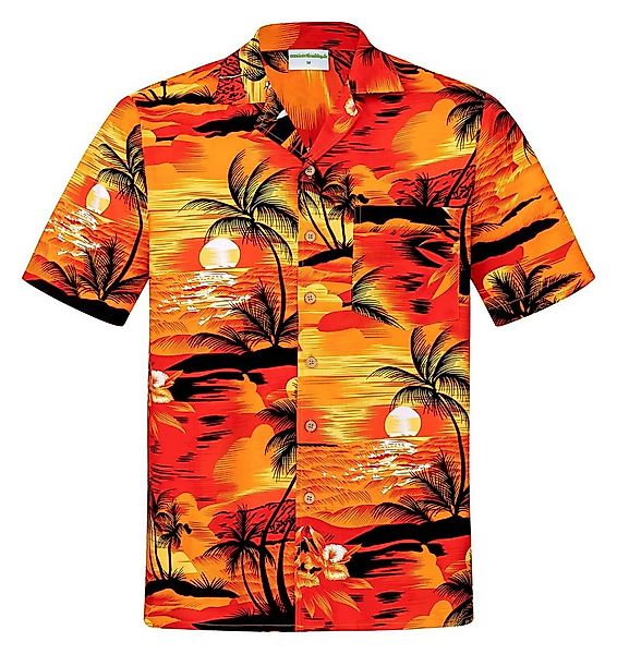 Hawaiihemdshop.de Hawaiihemd Hawaii Hemd Herren Baumwolle Kurzarm Hawaiihem günstig online kaufen