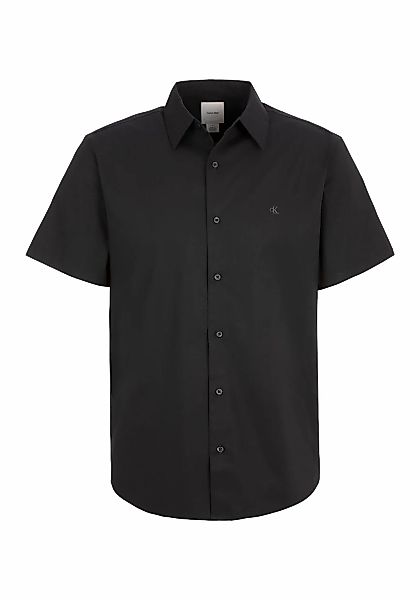 Calvin Klein Kurzarmhemd "SS SOLID STRETCH CLASSIC SHIRT", in Unifarbe günstig online kaufen