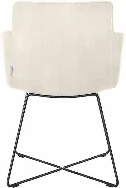 W.SCHILLIG Armlehnstuhl »jakob« () mit Drahtrohrgestell in Schwarz pulverbe günstig online kaufen