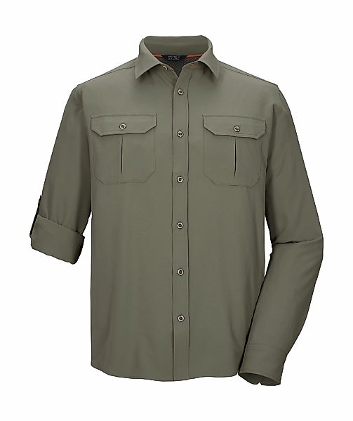 Killtec Funktionshemd "KOS 65 MN WVN SHRT" Schnelltrocknendes Herrenhemd mi günstig online kaufen