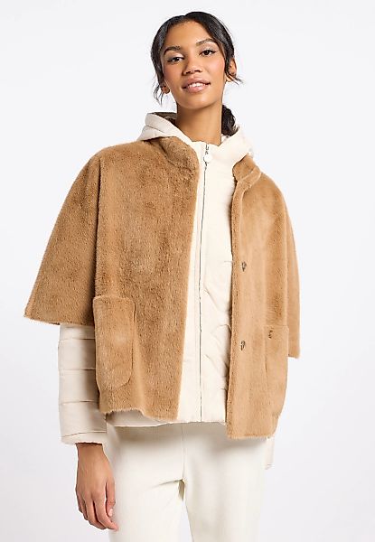 Frieda & Freddies Cape "Fake Fur Cape With Jacket / Kay & Polly" günstig online kaufen