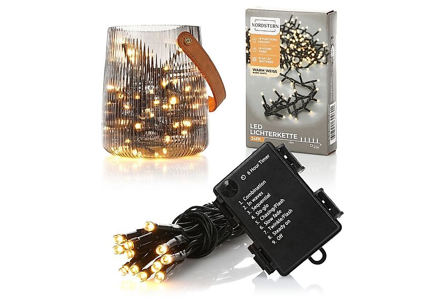 Nordstern LED-Lichterkette WarmWeiß von 24 bis 1.200 LED Weihnachtsdeko für günstig online kaufen