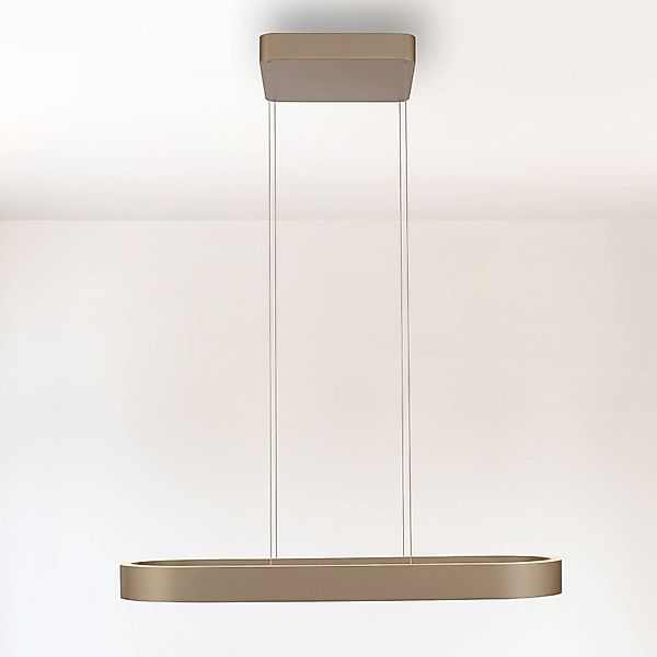 Paul Neuhaus LED-Hängeleuchte Q-Stretto, bronze, 86,8cm günstig online kaufen