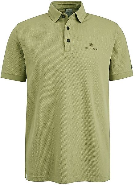 Cast Iron Polo Shirt Popcorn Grün - Größe M günstig online kaufen