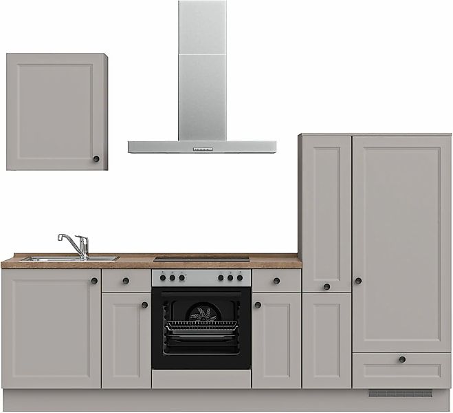 nobilia® Küchenzeile »"Cascada I"«, vormontiert, Ausrichtung wählbar, Breit günstig online kaufen