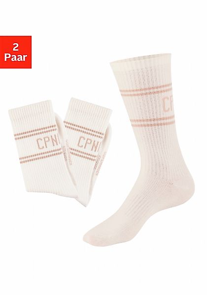 Copenhagen Studios Langsocken Packung, 2 Stk. tlg. mit Pikeé-Struktur unter günstig online kaufen