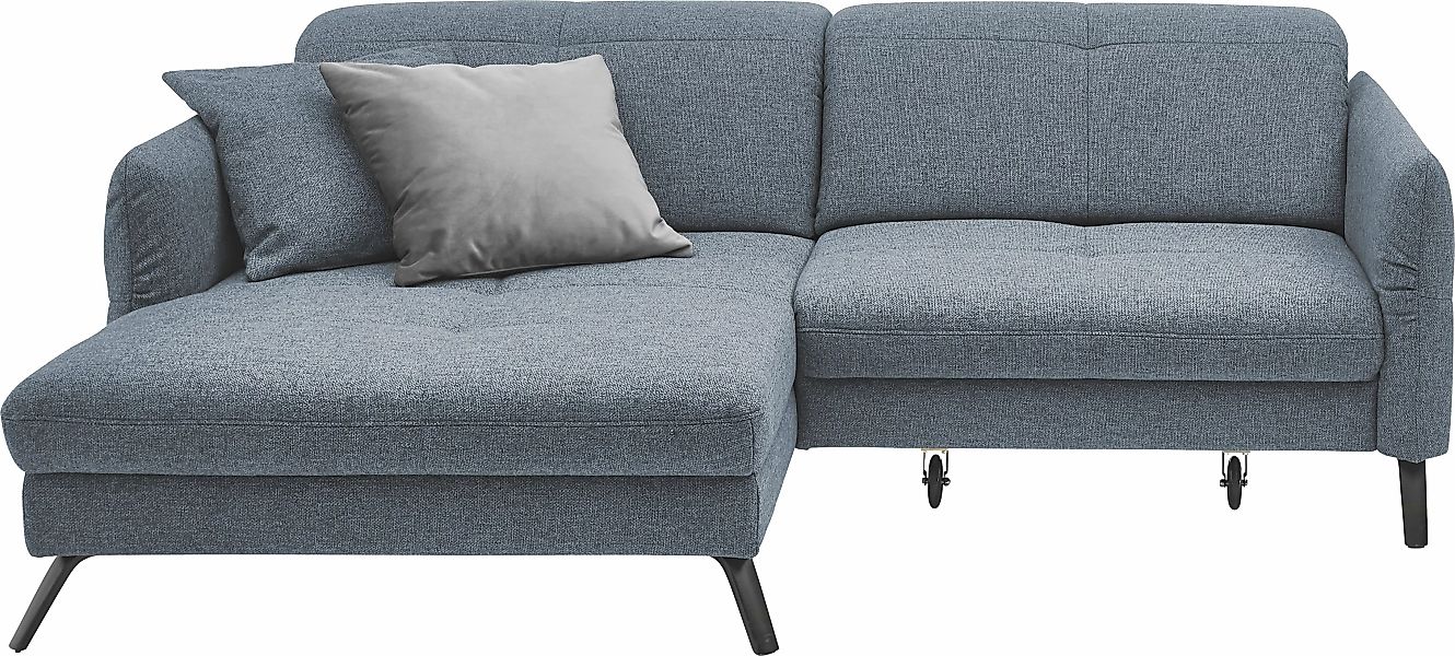 set one by Musterring Ecksofa »SO 4400 V«, wahlweise mit motorischer Bettfu günstig online kaufen