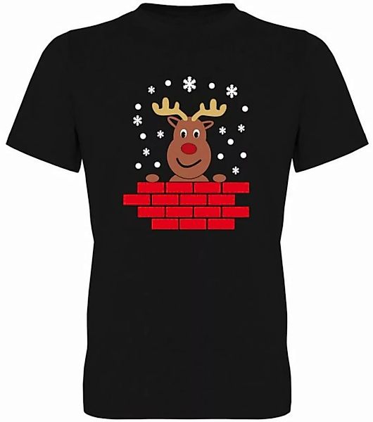 G-graphics T-Shirt Rudolph das Rentier Herren T-Shirt, mit trendigem Frontp günstig online kaufen