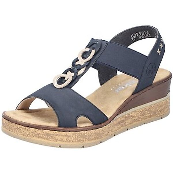 Rieker Keilsandalette, Sommerschuh, Sandale, Plateausandale mit Gummizug fü günstig online kaufen