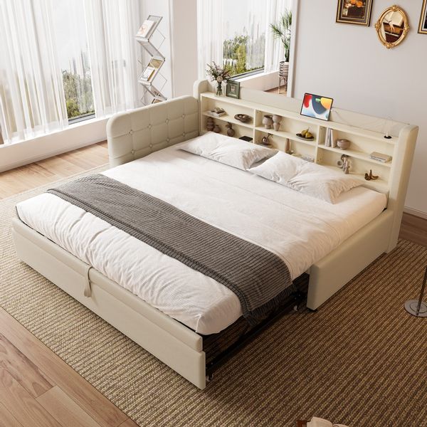 Flieks Daybett, Polsterbett Tagesbett 90/180x200cm mit günstig online kaufen