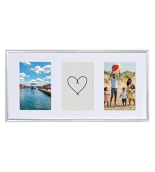 IDEAL TREND Bilderrahmen Galerie Bilderrahmen Kunststoff mit Passepartout & günstig online kaufen