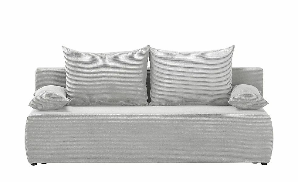 Schlafsofa  Libia ¦ grau ¦ Maße (cm): B: 200 H: 90 T: 91.0 Polstermöbel > S günstig online kaufen