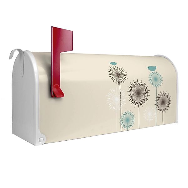 Banjado Amerikanischer Briefkasten Weiß 48x22x16cm US Mailbox Letterbox Pos günstig online kaufen