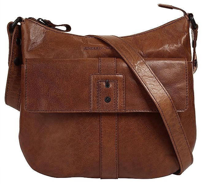 Spikes & Sparrow Umhängetasche, echt Leder günstig online kaufen