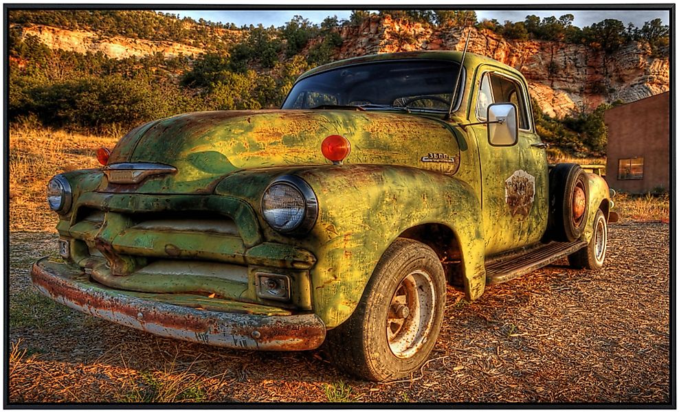 Papermoon Infrarotheizung »Vintage Pick Up Truck«, sehr angenehme Strahlung günstig online kaufen