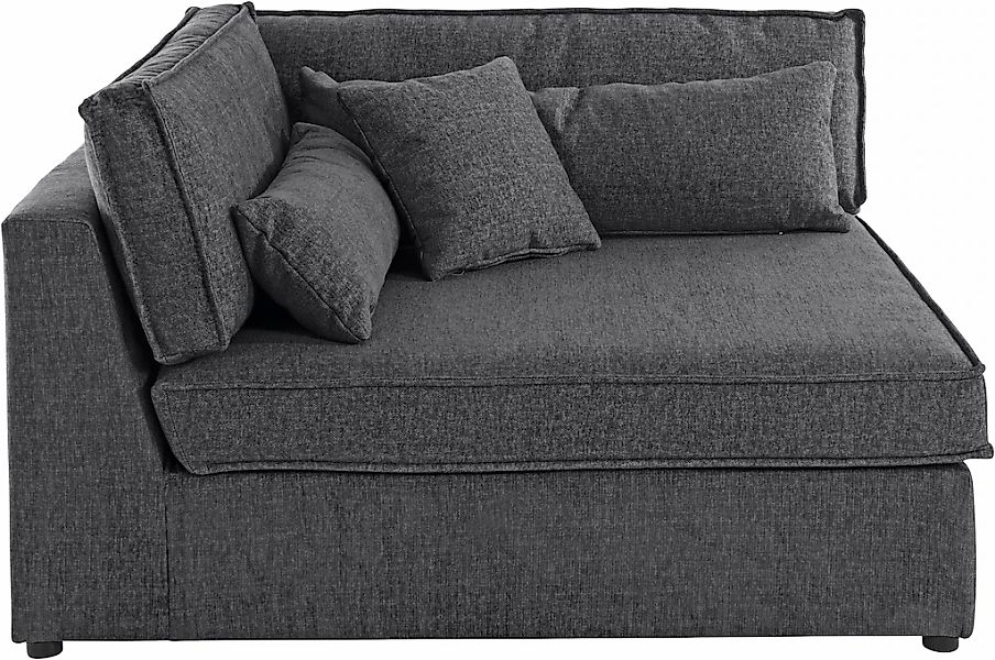 OTTO home Sofa-Eckelement "Enid" Teil eines Modulsofas, fester Sitzkomfort, günstig online kaufen
