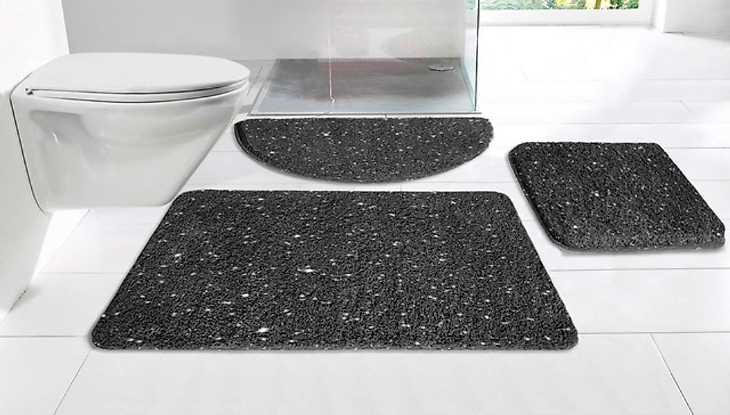 my home Badematte »Glitzer, Badvorleger, Badezimmer Teppich«, rutschhemmend günstig online kaufen