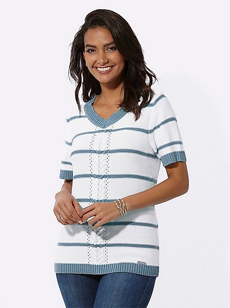 Witt Strickpullover Kurzarm-Pullover günstig online kaufen