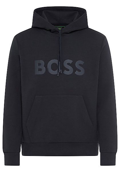 BOSS GREEN Hoodie Soody Regular Fit, Kapuze mit Kordel, Kängurutasche, Logo günstig online kaufen