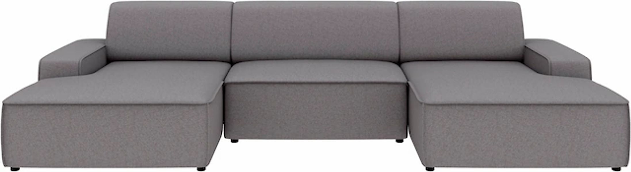 TRENDMANUFAKTUR Wohnlandschaft "Graz, wahlweise mit Sitzvorschub und Bettka günstig online kaufen