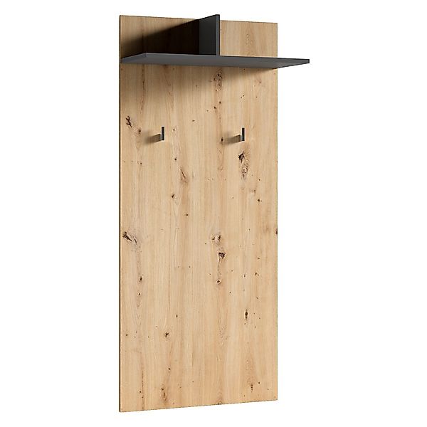 riess-ambiente Wandgarderobe BENNO 140 cm natur / günstig online kaufen