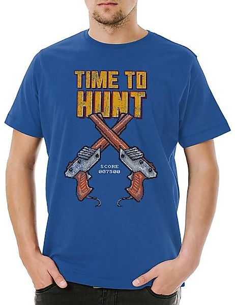 Urban Backwoods Print-Shirt Urban Backwoods Pixel Time To Hunt Herren T-Shi günstig online kaufen