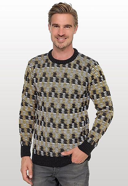 Rusty Neal Strickpullover mit schöner Musterung günstig online kaufen