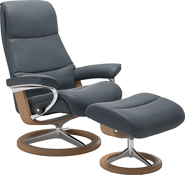 Stressless "View" mit Signature Base, Größe L,Gestell Eiche günstig online kaufen
