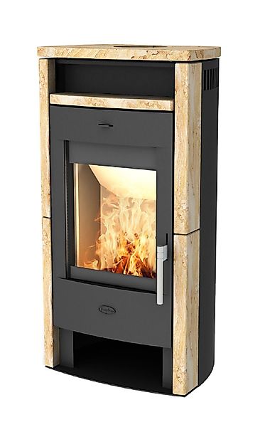 Fireplace Kaminofen Budapest Sandstein, 6,00 kW, günstig online kaufen