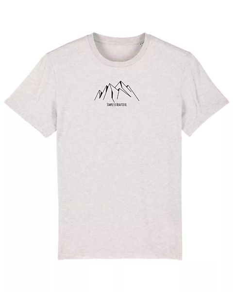 Bio Unisex Rundhals T-shirt "Create - Simplicity" günstig online kaufen