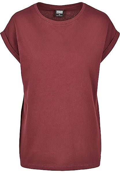 URBAN CLASSICS Kurzarmshirt Urban Classics Damen Ladies Extended Shoulder T günstig online kaufen